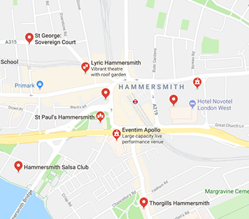 M25 London Areas Covered