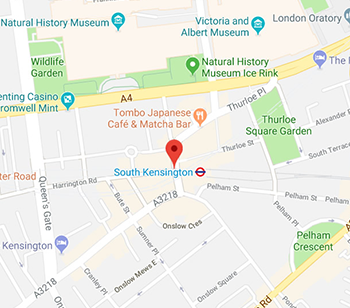 South Kensington SW7 London Map M25 London Areas Covered