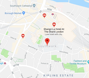Southwark SE1 London Map M25 London Areas Covered